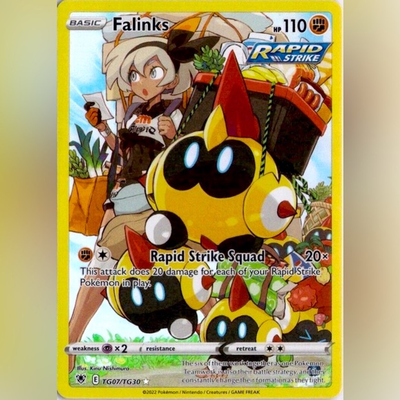 FALINKS TG07 TRAINER GALLERY RARE 2022 SWSH10 ASTRAL RADIANCE POKEMON CARD - TCG - Picture 1 of 3